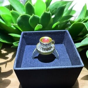 .925 Teacup Ring